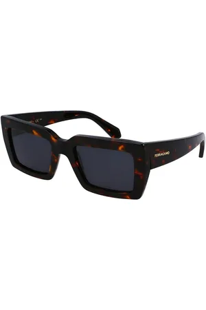 Salvatore Ferragamo Tilbehør, unisex, Brun, 54 MM, Tyl, Fashion Solbriller Sf1108S 242 Style