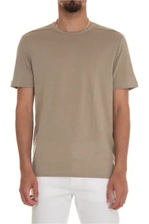 HUGO BOSS Top, Herre, , M, Bomuld, Kortærmet T-shirt med rund hals