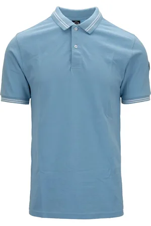 Colmar Top, Herre, Blå, S, Bomuld, Polo Shirt med Knapper