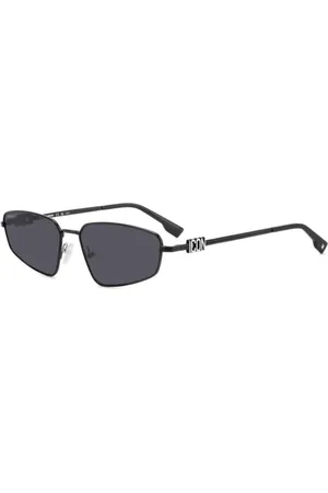 Dsquared2 Tilbehør, unisex, Sort, 60 MM, Ikoniske solbriller, sort stel