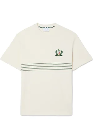 Lacoste Top, Herre, , L, Broderet Badge T-shirt