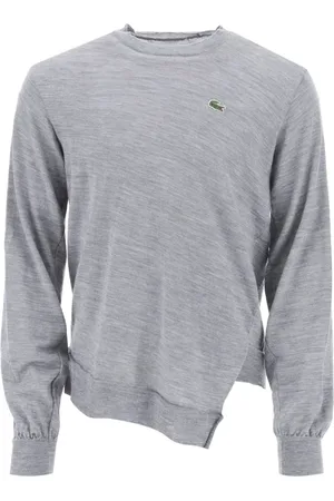 Comme des Garçons Sweathshirts & Hoodies, Herre, Grå, L, Uld, Cozy Knit Sweater