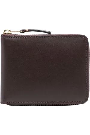 Comme des Garçons Tilbehør, Dame, Brun, ONE SIZE, Uld, Clic Line Wallet