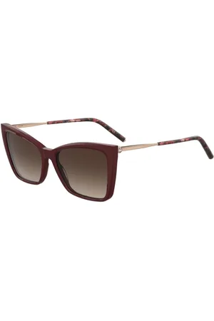 Carolina Herrera Tilbehør, Dame, Gul, 57 MM, Uld, Solbriller