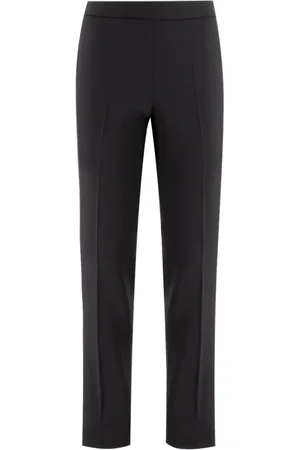 Fabiana Filippi Bukser, Dame, Sort, M, Uld, Straight-Leg Skinny Bukser