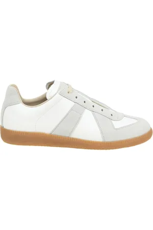 Maison Margiela Sko, Herre, Hvid, 36 EU, Bomuld, Replica Sneakers
