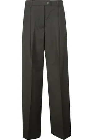 Sportmax Bukser, Dame, Sort, S, Uld, Vela Wide Bukser