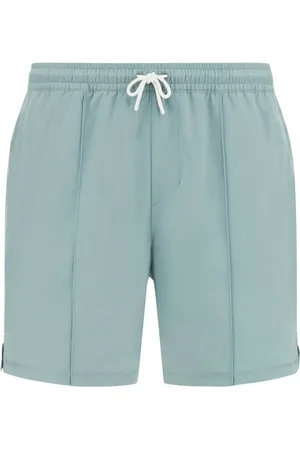 Boggi Milano Badetøj, Herre, Grøn, XL, Polyester, Badebukser i trykt teknisk stof