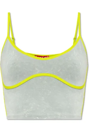 Diesel Top, Dame, Grå, L, T-Wow Spaghetti Strap Top