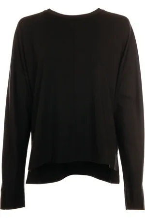Drykorn Top, Dame, Sort, XL, Uld, Langærmet top