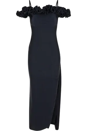 COPERNI Kjole, Dame, Sort, S, Ruffle Kjole