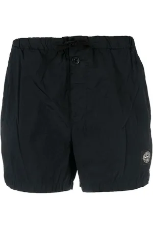 Stone Island Badetøj, Herre, Blå, S, Uld, Blåt havetøj med kompaslogo