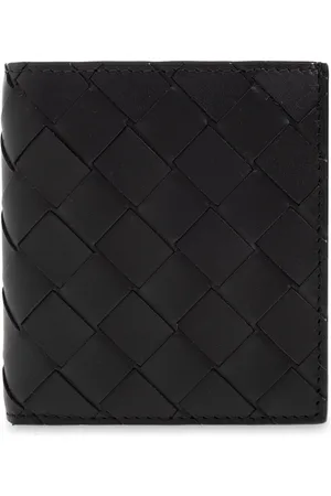 Bottega Veneta Tilbehør, Herre, Sort, ONE SIZE, Læder, Læder Bifold Wallet