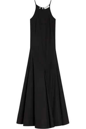 Sportmax Kjole, Dame, Sort, XS, Polyester, Elegant Sort Kjole