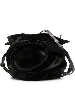 MAGDA BUTRYM Taske, Dame, Sort, ONE SIZE, Satin, Sort Satin Ss23 Clutch