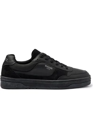 Mallet Sko, Herre, Sort, 44 EU, Læder, Luksus Sorte Læder Sneakers