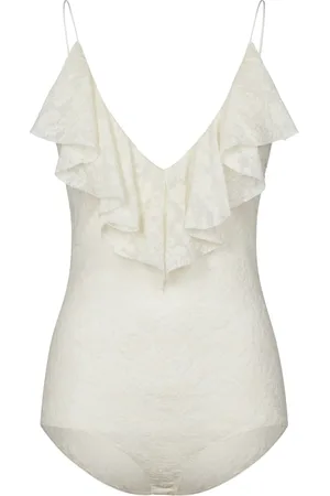 Serafini Top, Dame, Hvid, S, Uld, Hvid Top af Lorenzo Serafini