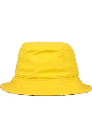 Burberry Tilbehør, Herre, Gul, ONE SIZE, Bomuld, Marigold Bucket Hat
