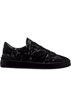Moncler Sko, Dame, Sort, 36 EU, Læder, Monaco M Sneakers
