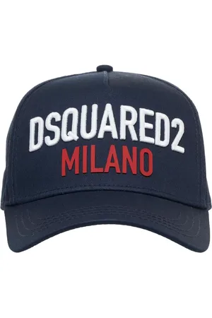 Dsquared2 Tilbehør, Herre, Blå, ONE SIZE, Logo Baseball Cap