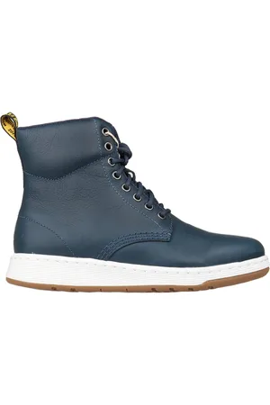Dr. Martens Sko, Herre, Blå, 40 EU, Læder, Klassiske læder snørestøvler