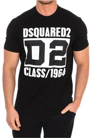 Dsquared2 Top, Herre, Sort, 2XL, Bomuld, Kortærmet T-shirt