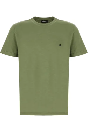 Dondup Top, Herre, Grøn, M, Bomuld, Casual Bomulds T-shirt