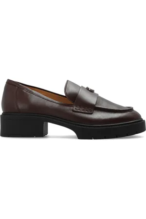 Coach Sko, Dame, Brun, 35 1/2 EU, Læder, Leah Loafer