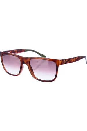 Calvin Klein Tilbehør, Herre, Brun, ONE SIZE, Uld, Firkantede acetat solbriller