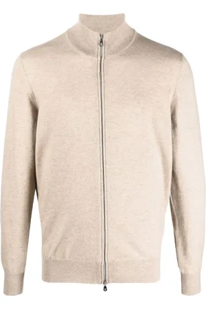 Brunello Cucinelli Strik, Herre, , 4XL, Cashmere, Cashmere Cardigan