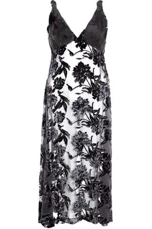 LARDINI Kjole, Dame, Sort, XS, Tidløs Sort Viscose Kjole