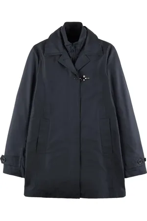 FAY Frakke, Dame, Sort, M, Uld, U804 Baltic Virginia Morning Parka