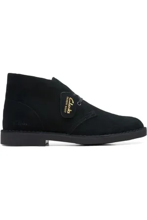 Clarks Sko, Herre, Sort, 41 1/2 EU, Suede, Desert Boot Evo Suede Sko