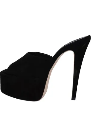 PARIS TEXAS Sko, Dame, Sort, 37 1/2 EU, Læder, Sandal Sort