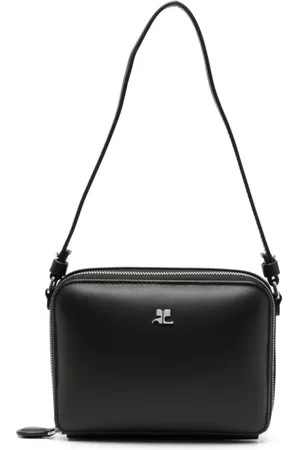 Courrèges Taske, Dame, Sort, ONE SIZE, Uld, Skuldertaske