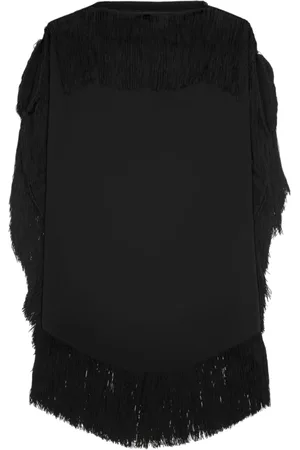 Maison Margiela Kjole, Dame, Sort, S, Polyester, Modern Elegant Sort Kjole