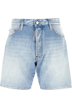 Dsquared2 Shorts, Herre, Blå, L, Uld, Stilfulde Bermuda Shorts