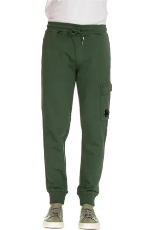 C.P. Company Bukser, Herre, Grøn, S, Uld, Sweatpants