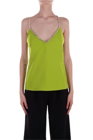 Liu Jo Top, Dame, Grøn, S, Polyester, Sleeveless Top