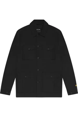 Lyle & Scott Jakke, Herre, Sort, XL, Bomuld, Field Jacket