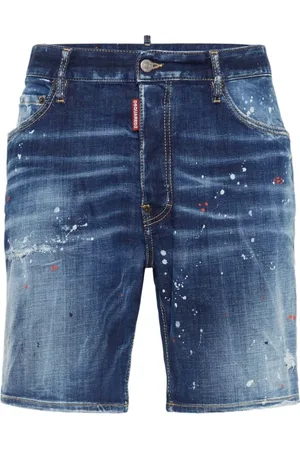 Dsquared2 Shorts, Herre, Blå, 2XS, Bomuld, Marine Shorts