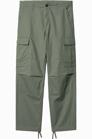Carhartt Bukser, Herre, Grøn, W32, Bomuld, Regular Cargo Pants Park Rinsed