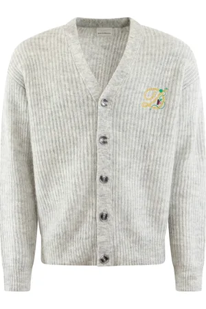 Drôle de Monsieur Strik, Herre, Grå, S, Uld, Le Cardigan D Raisin