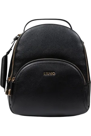 Liu Jo Taske, Dame, Sort, ONE SIZE, Uld, Stilfuld Rygsæk