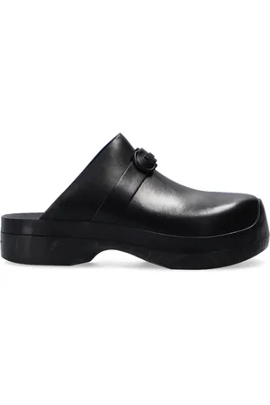 Salvatore Ferragamo Sko, Dame, Sort, 35 1/2 EU, Læder, Nope Læder Slides
