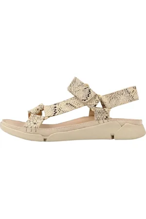 Clarks Sko, Dame, Flerfarvet, 36 EU, Tri Sporty Flade Sandaler