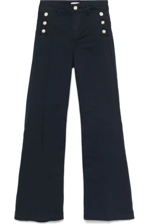 Liu Jo Jeans, Dame, Blå, W26, Bomuld, Blå Flared Jeans