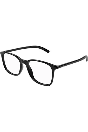 Montblanc Tilbehør, unisex, Sort, 54 MM, Uld, Stilfulde Mb0327O Solbriller