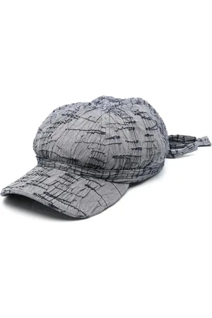 HENRIK VIBSKOV Tilbehør, unisex, Grå, ONE SIZE, Skulpturel Grå Kasket
