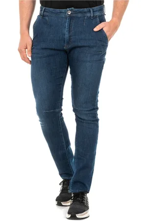 La Martina Jeans, Herre, Blå, S, Bomuld, Straight Jeans